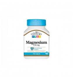 magnesium 250 mg 110 tab 21st century